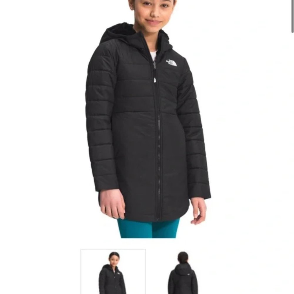 The North Face Girls’ Reversible Mossbud Parka